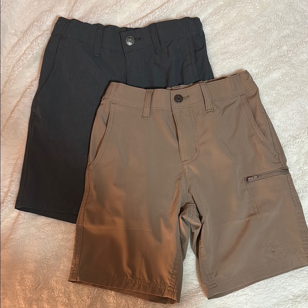 Sonoma Black and Tan Athletic Shorts with Minimalist Design
